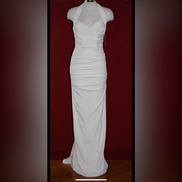 NICOLE MILLER BRIDAL
WEDDING GOWN FJ0019 Sz 0 NWT Retail $1200 - Picture 4 of 8